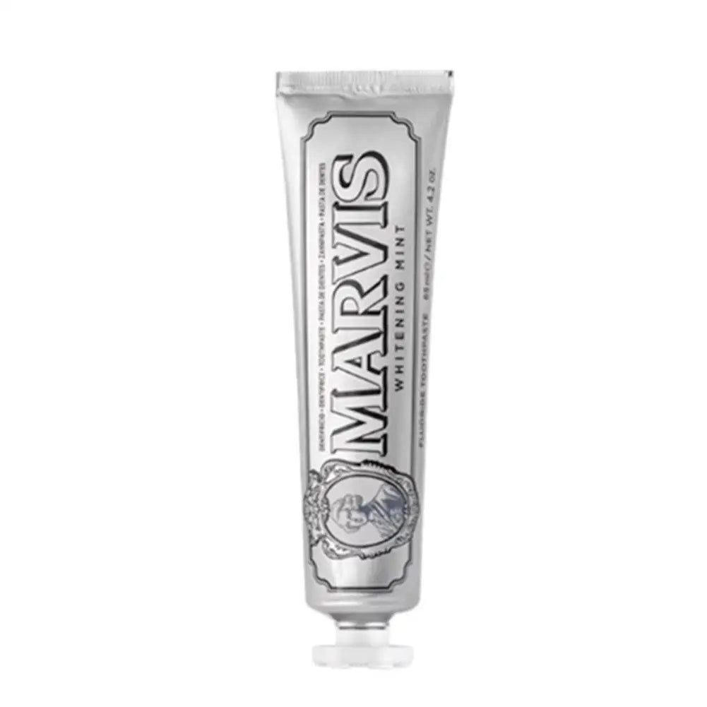 Marvis 85ml Whitening Mint Fresh Toothpaste Strong Breath Remove Smoke Stains Toothpaste Relieves Bad Breath Cleaning Teeth Care