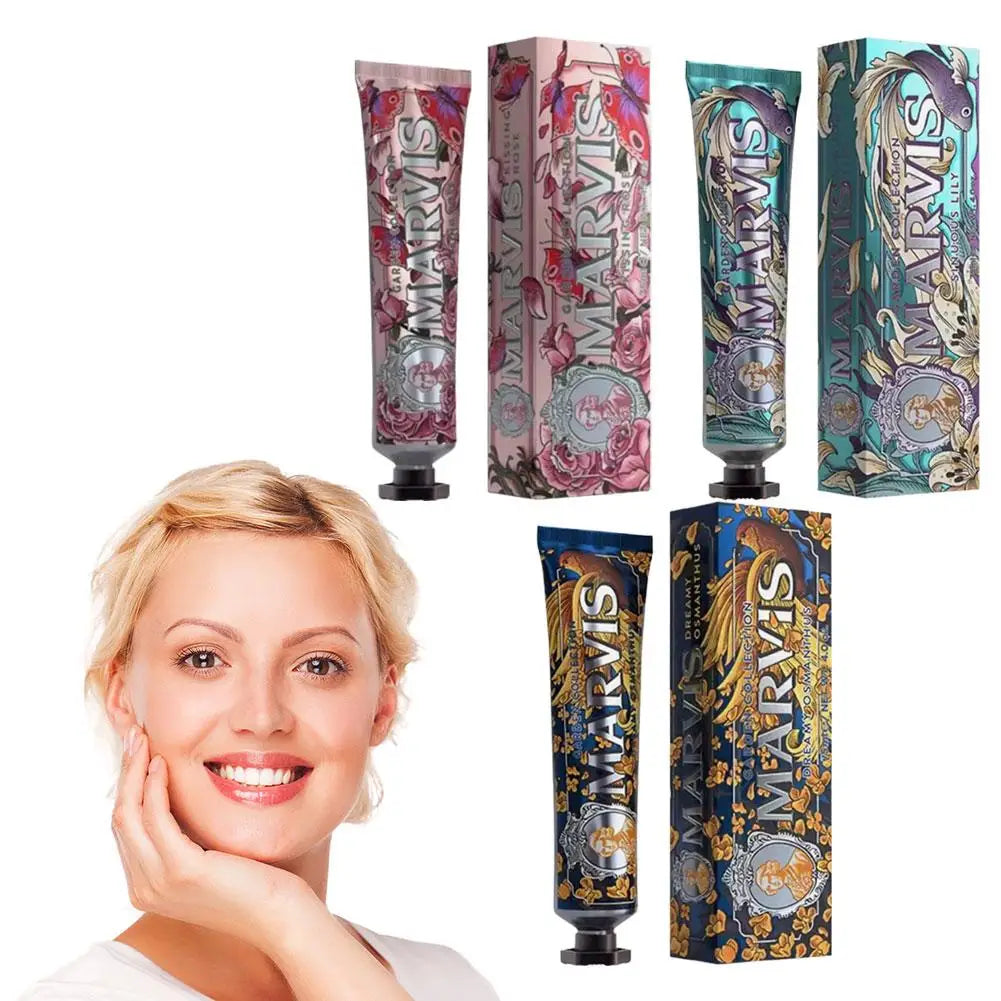 Marvis Whitening Mint Toothpaste – Fresh Breath & Smoke Stain Removal