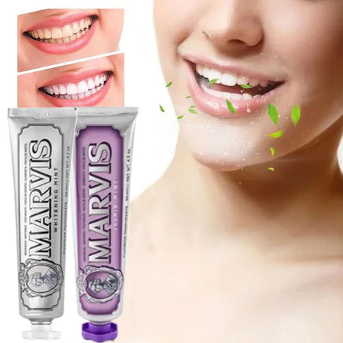 Marvis Whitening Mint Toothpaste – Fresh Breath & Smoke Stain Removal